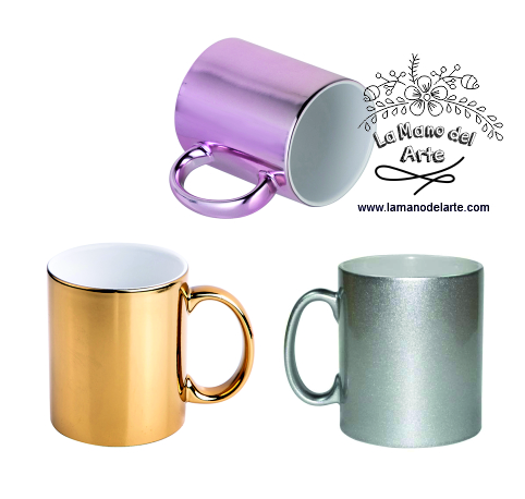 mugs metalizados